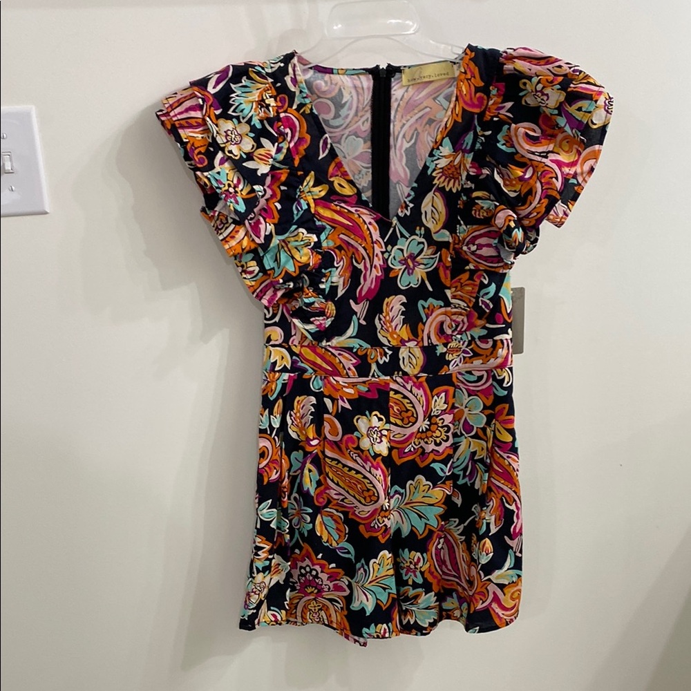Colorful Paisley Dress